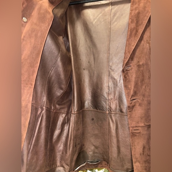 Used Vintage Men’s Leather Size M/L - Picture 11 of 11